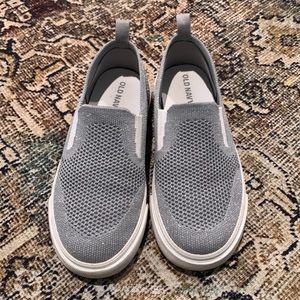 OLD NAVY Slip On Silver Sneaker 13